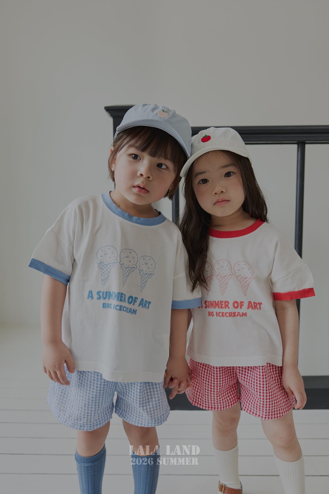 Lalaland | Ice cream T(Blue M95-105)
