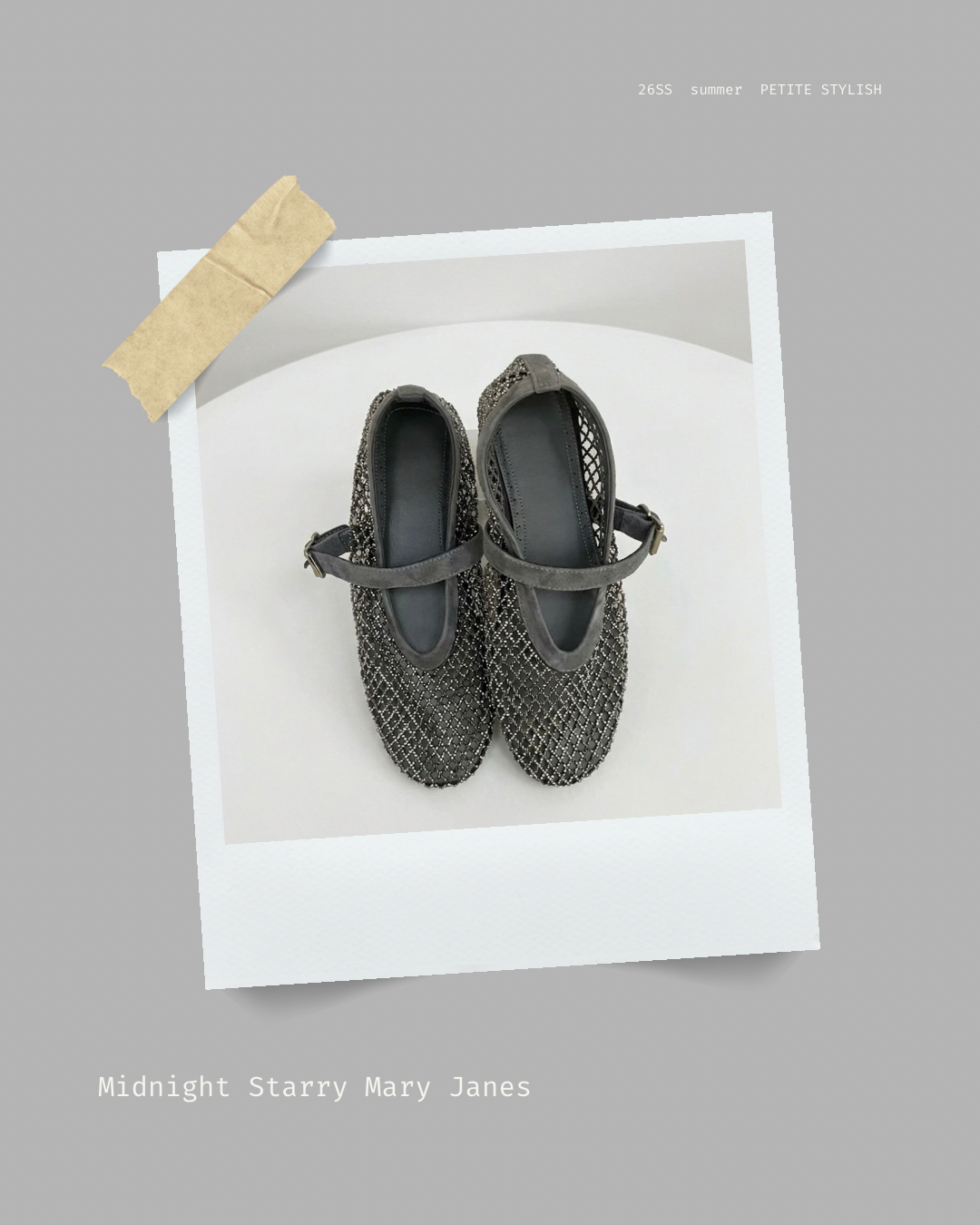 Midnight Starry Mary Janes