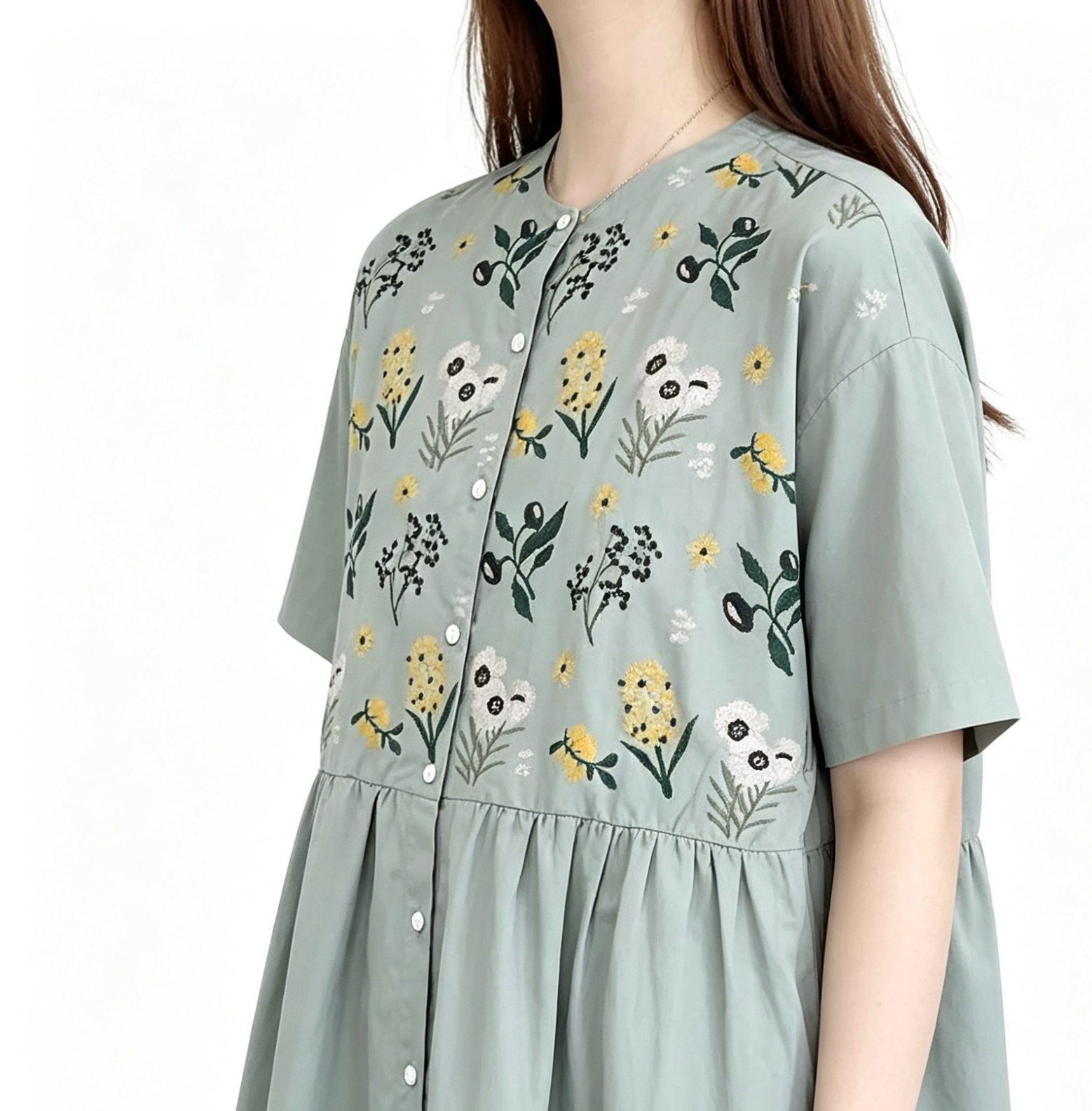 🌼春夏優惠🍀 日系刺繡花Ops