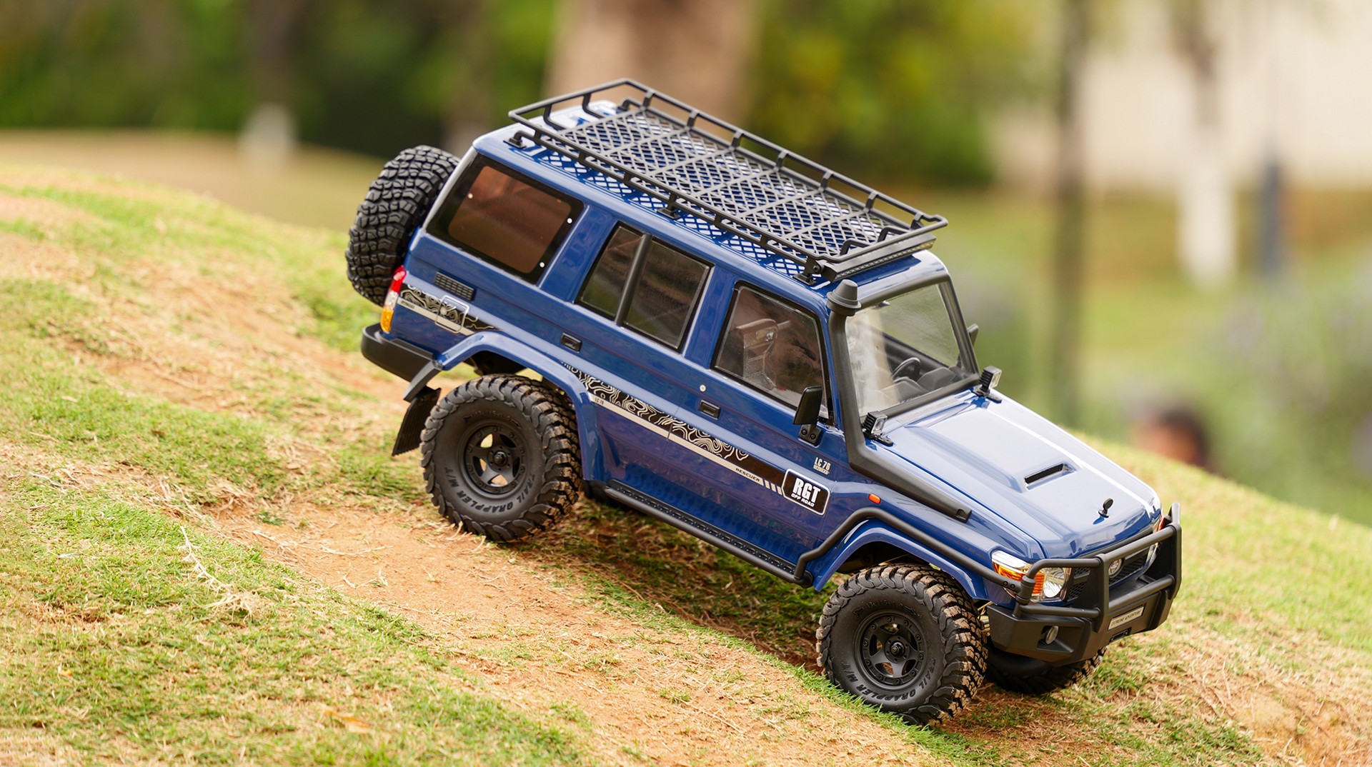 全新 瑞泰 RGT  1:10 EX86190  LC76 RESCURE 攀爬車 2026 Ver. | 有刷馬達及電變 | 2.4Ghz 遙控 |  4輪驅動 | 前後差速鎖 | 2段速機械波箱 