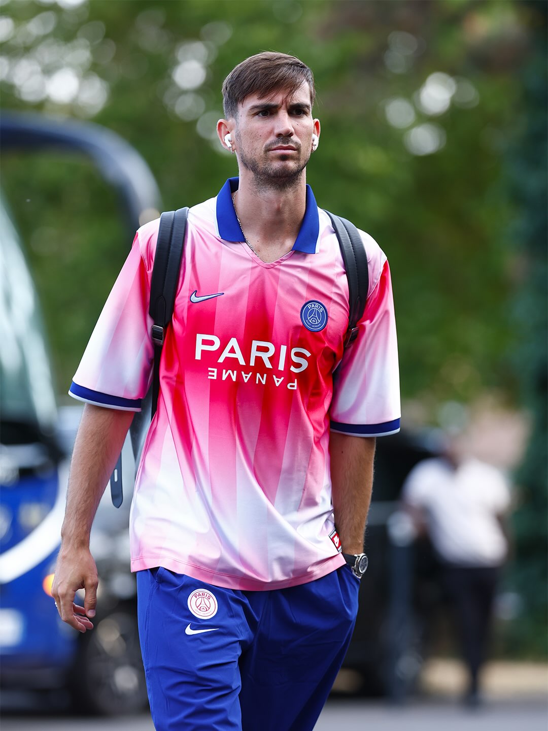 Nike PSG 巴黎聖日門漸變粉紅Energy短袖上衣 IO3451-679