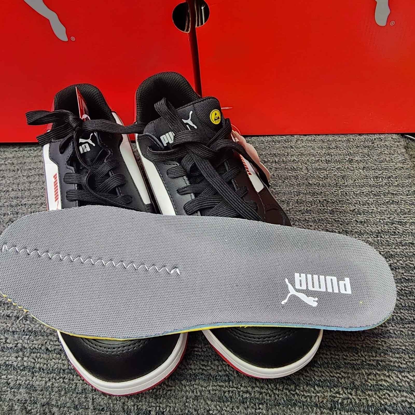 PUMA Safety Shoes 64.020.0 FRONTCOURT LOW CUT SPORT SAFETY 640020