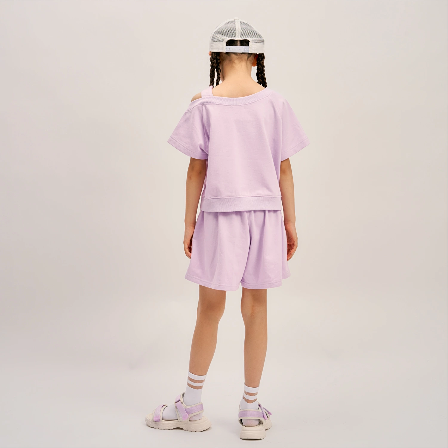 🆕【⭐訂購⭐】🇯🇵日本直送 🌀MINIMAL水鑽Logo單肩Tee+褲 套裝［3款選］🌀[ELFA-0138][260717]