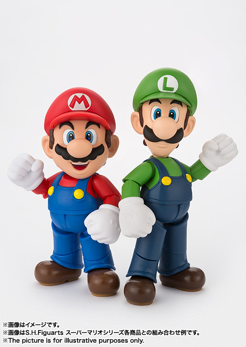 S.H.Figuarts 超級瑪利歐系列可動公仔 及 場景配件套組 figure