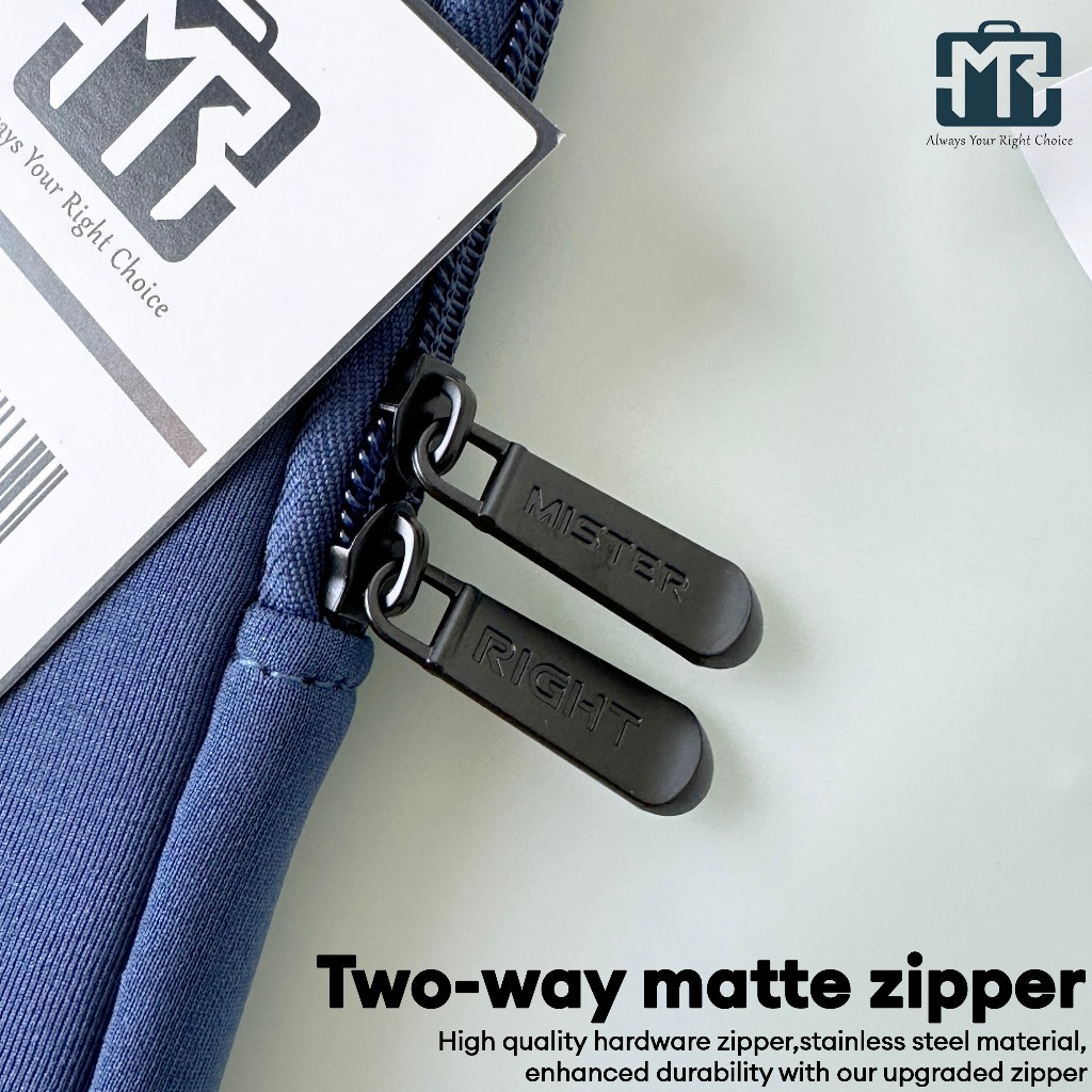 11 - 15.6 Inch Mister Right Handle Sponge Laptop Sleeve