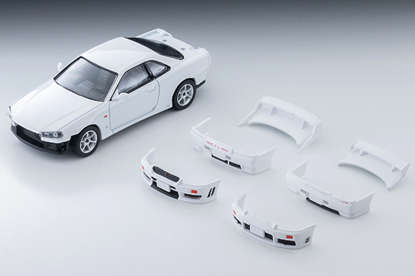 (預訂 Pre Order) Tomytec LV-N365b 1998 Nissan Skyline 25GT TURBO w/Optional(White)