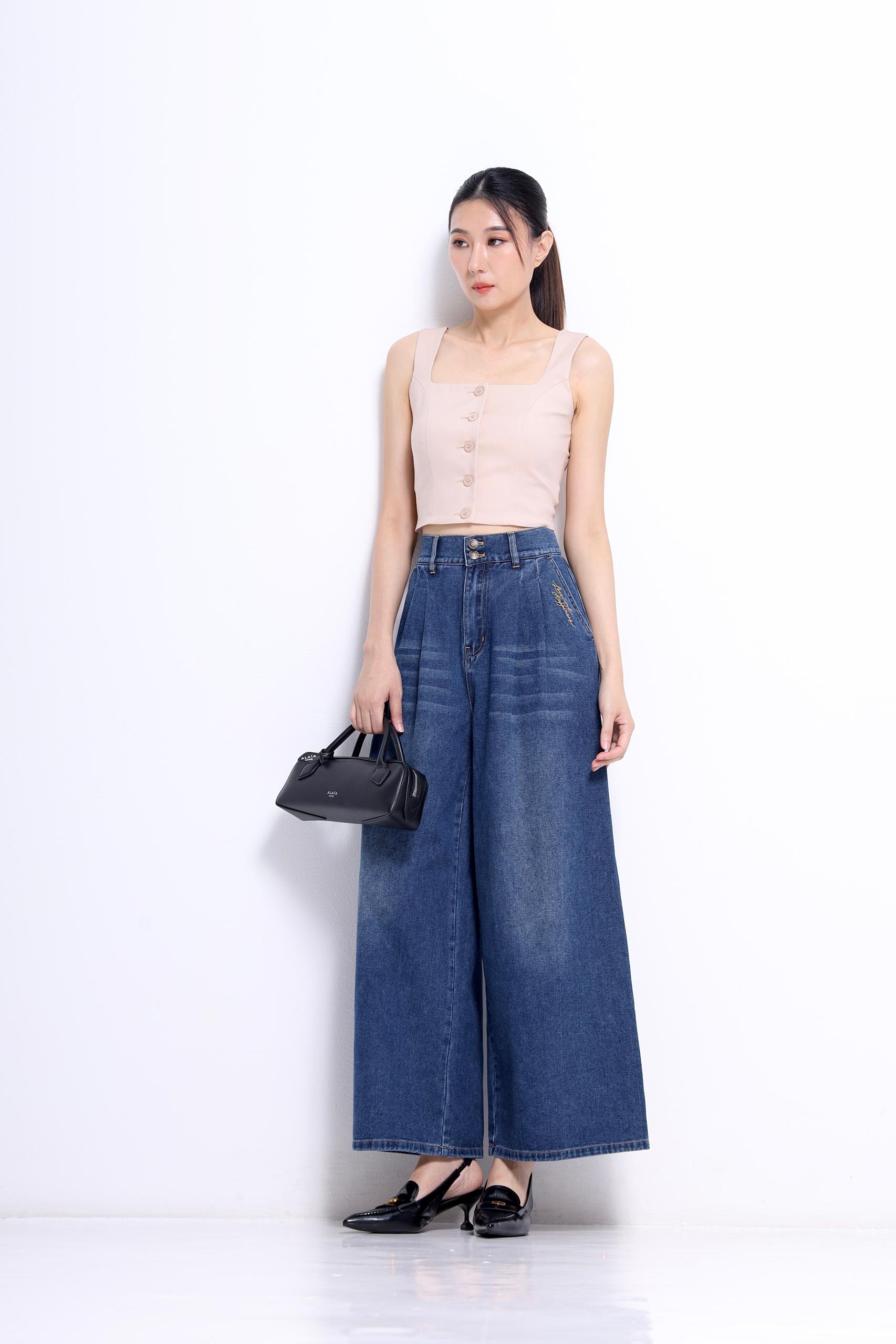 CB2731 Luna Sculpt Square Neck Crop Top