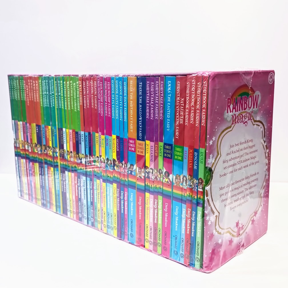 A Year of Rainbow Magic Boxed Collection - 52 Books by Daisy Meadows  彩虹魔法仙子 52本  B059