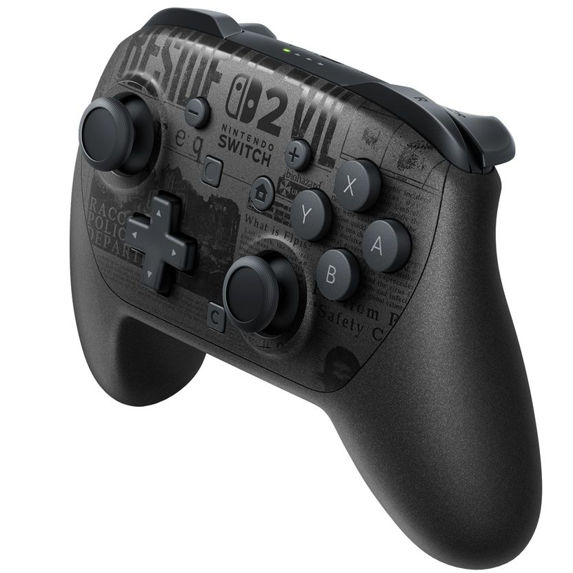 Nintendo Switch 2 Pro 控制器 Resident Evil Requiem 版