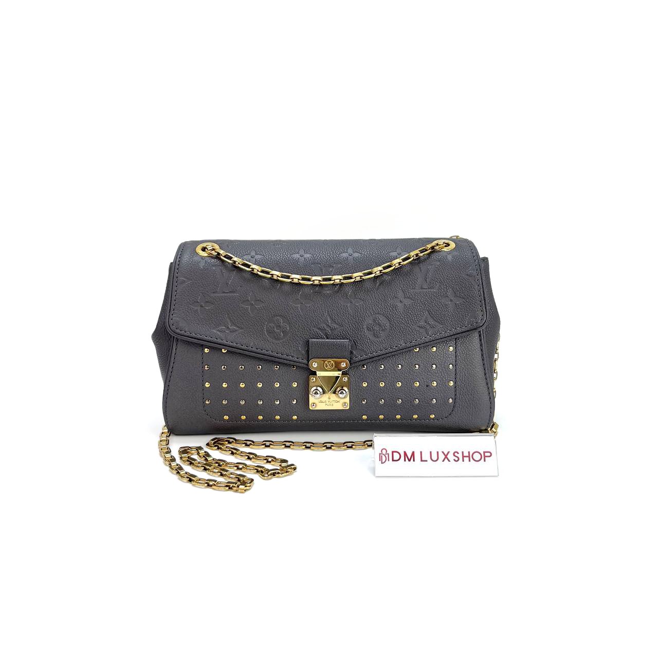 LV Studded Grey Empreinte Saint Germain PM GHW