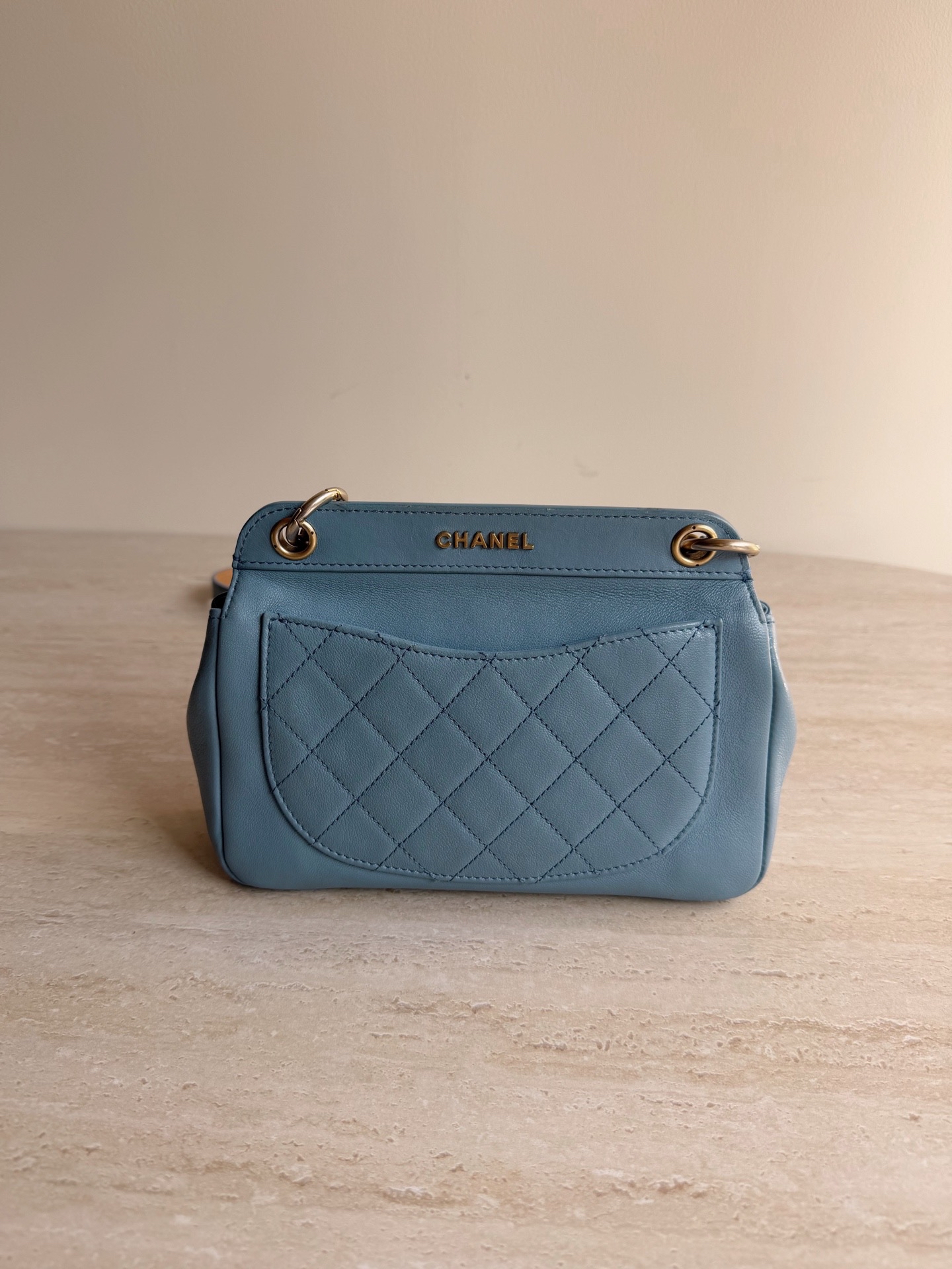 【預訂貨品】Chanel藍色元寶包