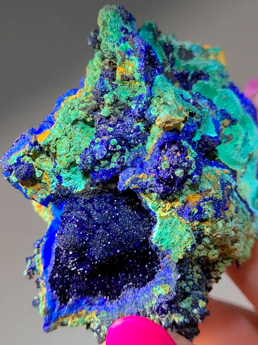 Azurite malachite chrysocolla specimen - AZ16