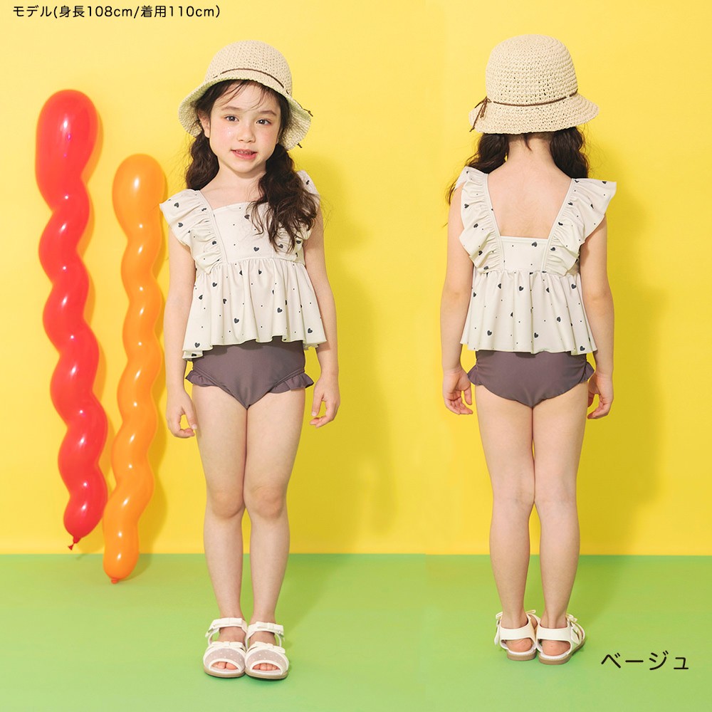 🆕【⭐訂購⭐】🇯🇵日本直送🌀荷葉邊 防UV 2件套 泳衣［12款選］🌀[ELCA-0181][260420]