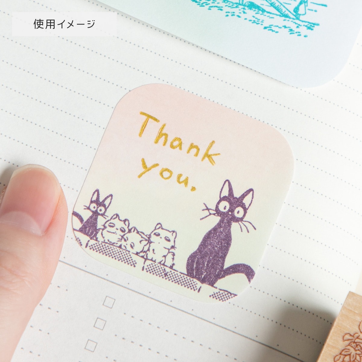 現貨｜魔女宅急便 Kiki's Delivery Service 宮崎駿 日版 Beverly 木製 印章 印仔 (TSW-193)