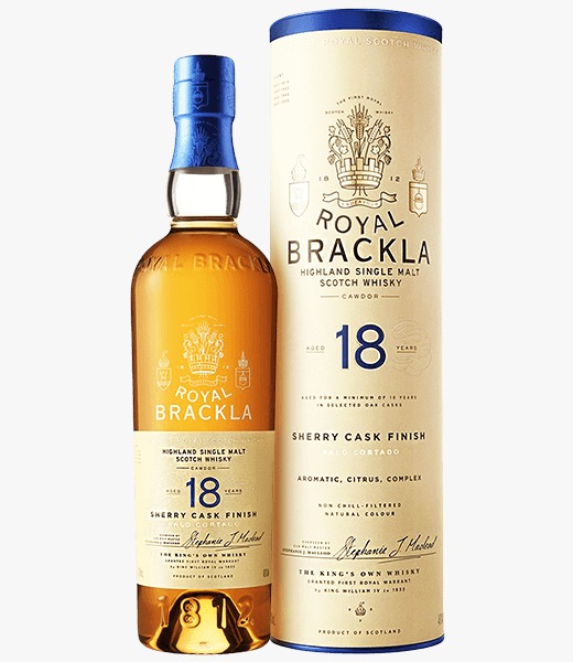皇家柏克萊 18年單一麥芽蘇格蘭威士忌 Royal Brackla 18 Year Old Palo Cortado Sherry Cask Finish 46% 700ml
