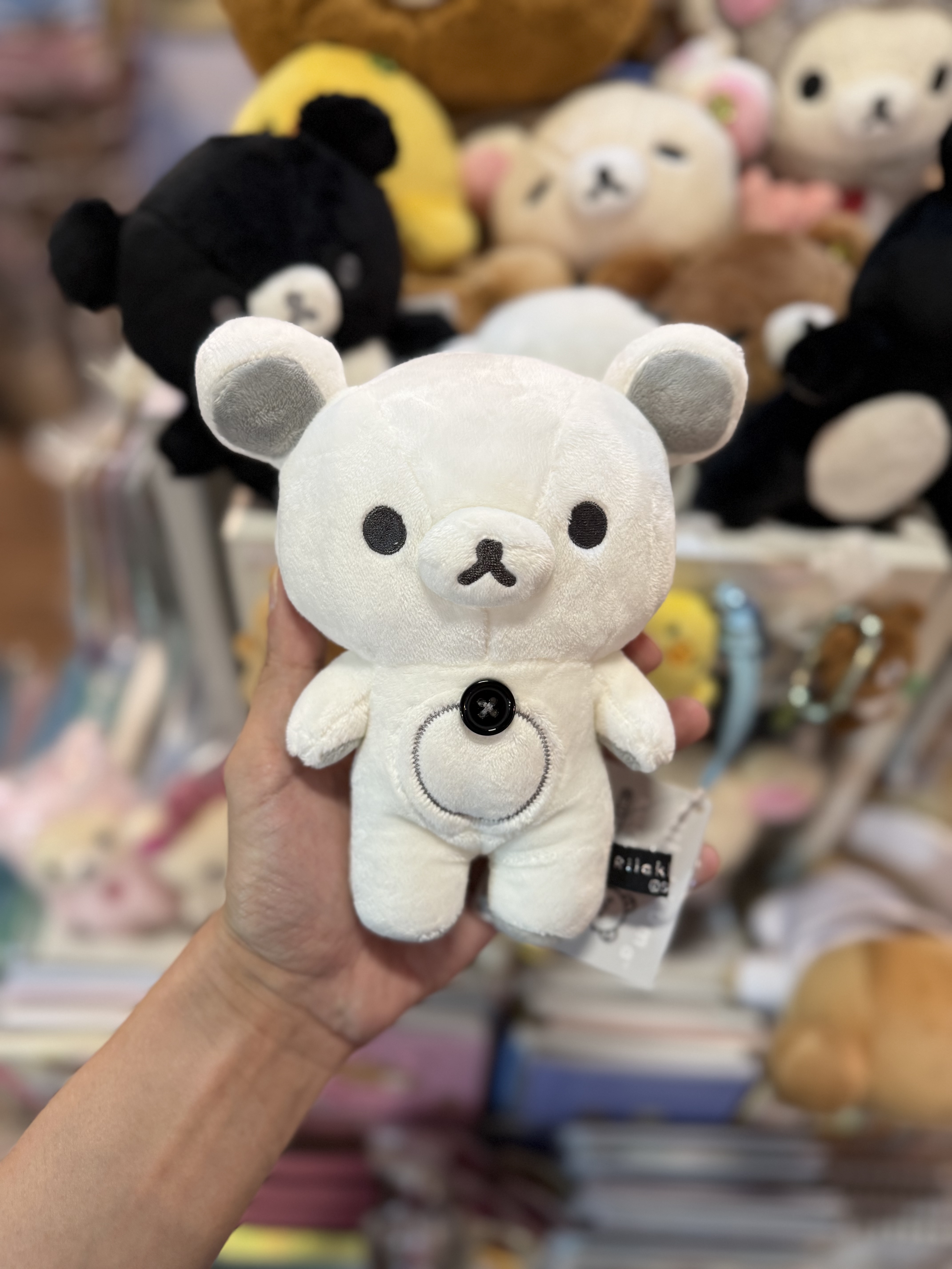 《現貨》全新Rilakkuma黑白造型公仔