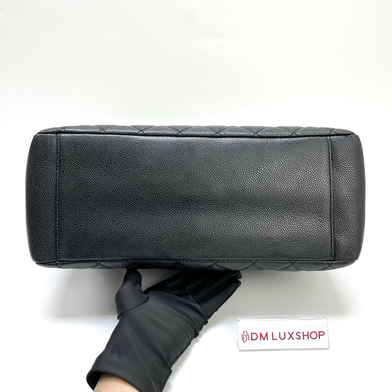 Chanel Black Caviar GST GHW (Serial 18)