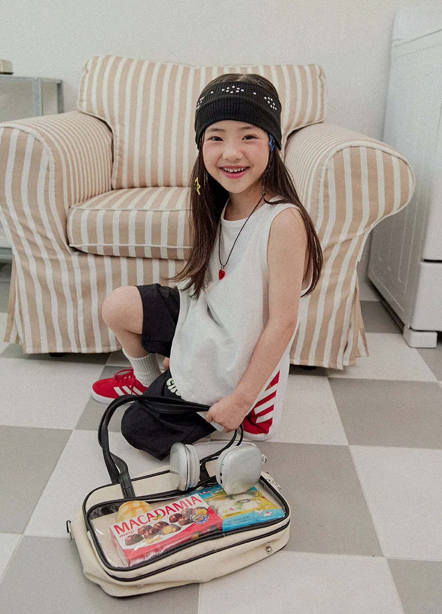 🇰🇷 Whitesketchbook | 字母五分短褲 2色