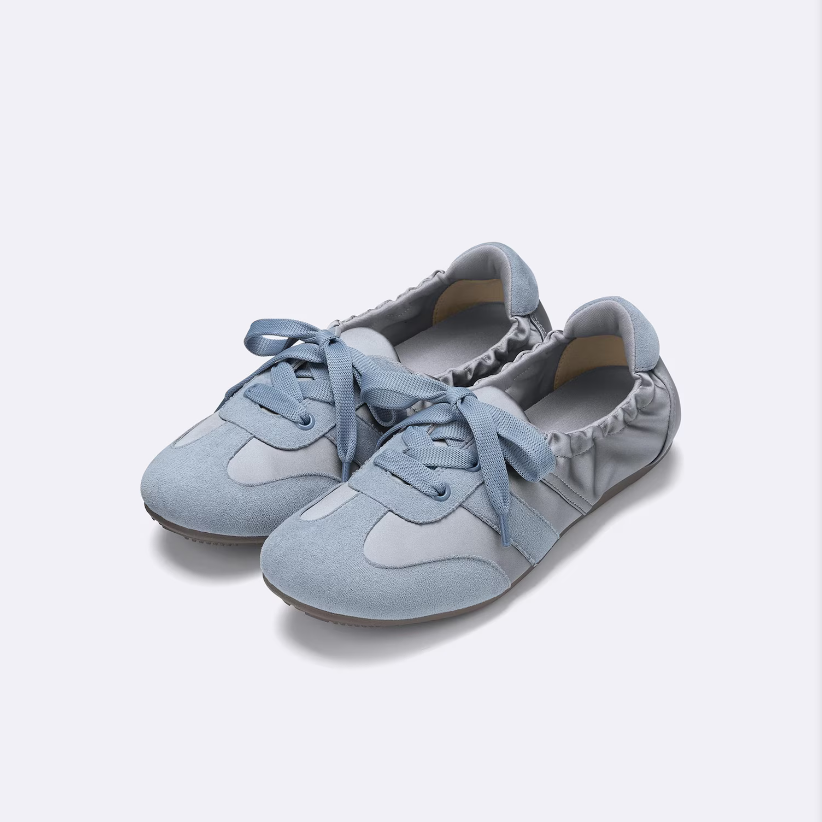 GU Gathered Ballet Sneakers