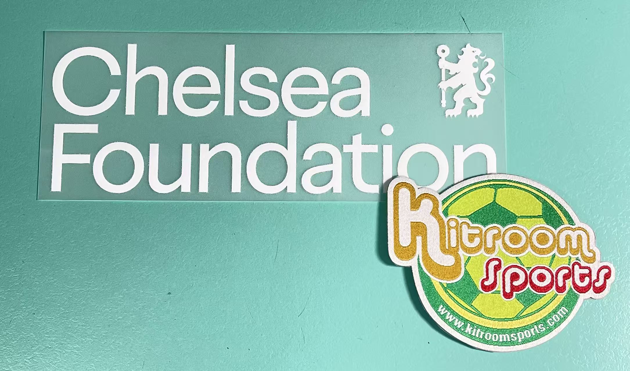 2025-26 Chelsea Home UCL Back Sponsor Chelsea Foundation