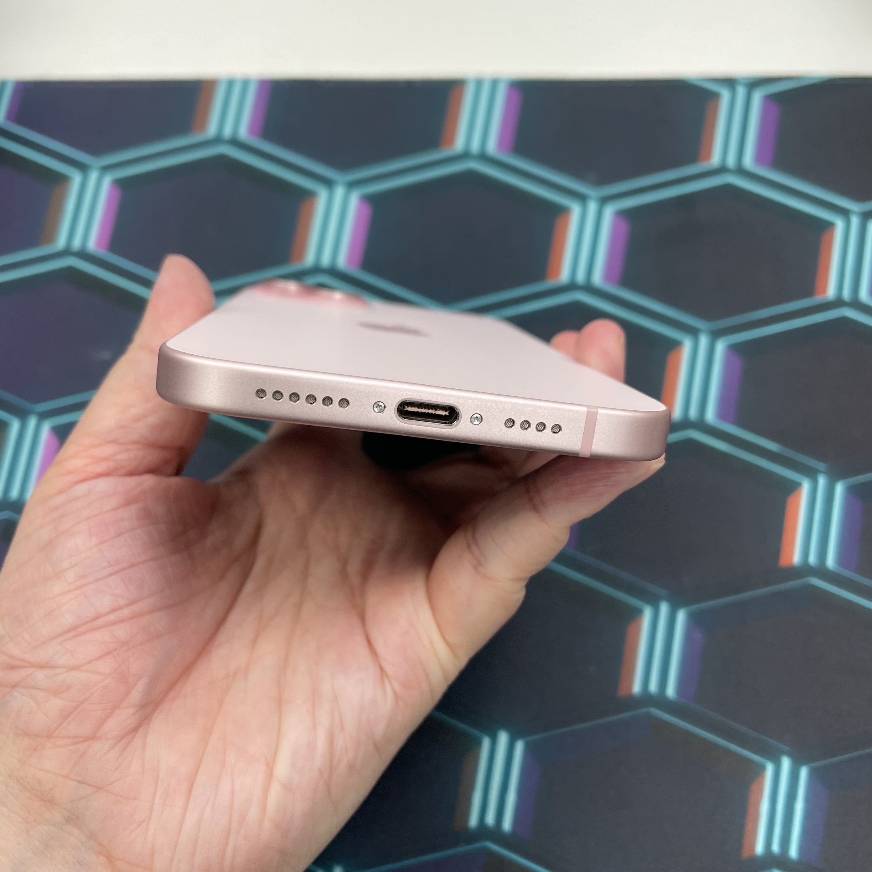 *6412 15 plus 勁靚機 256GB 電91 粉色 pink