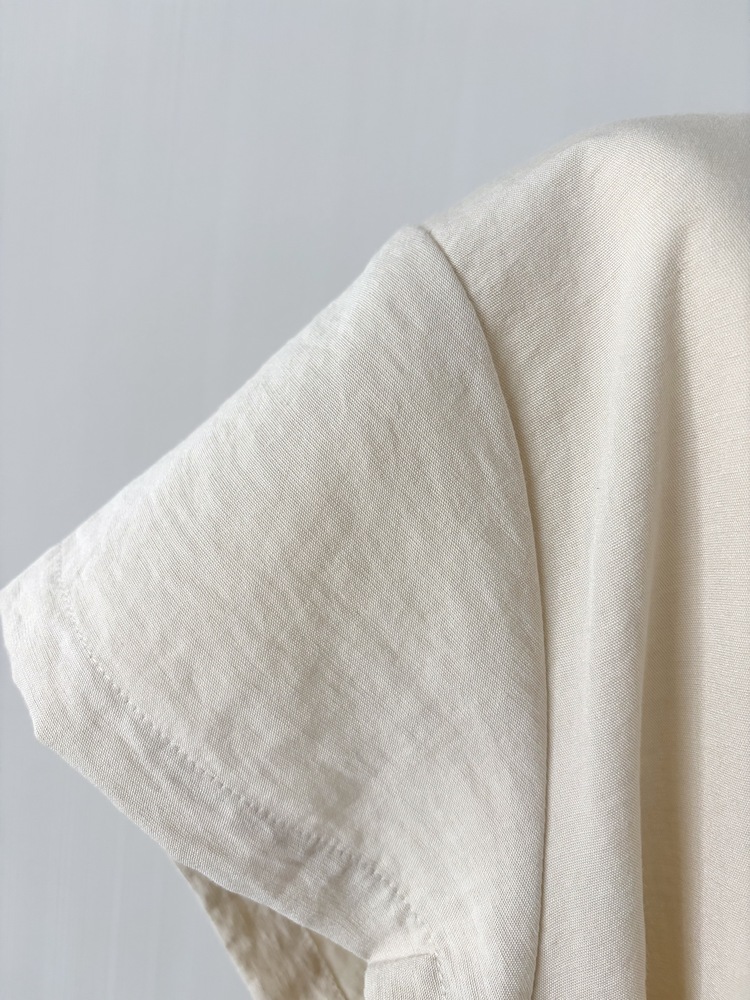 The Timeless Wrap Dress (Beige)