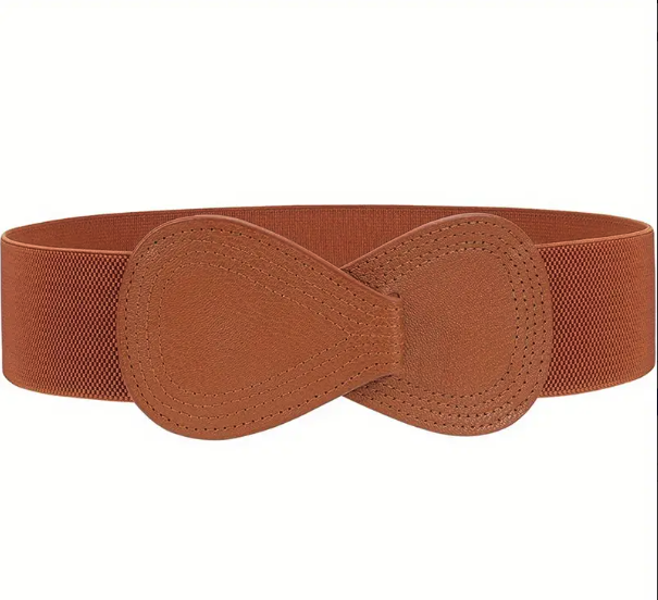 Hour Glass Wide Stretch Belt