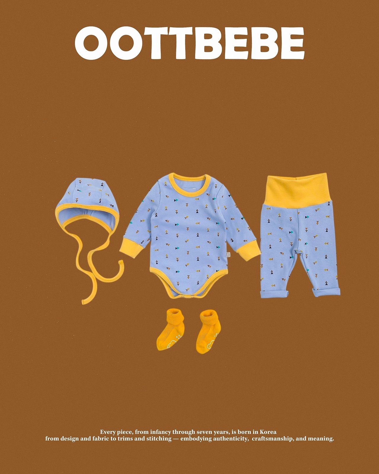 OOTT | Semone suit + bonet SET