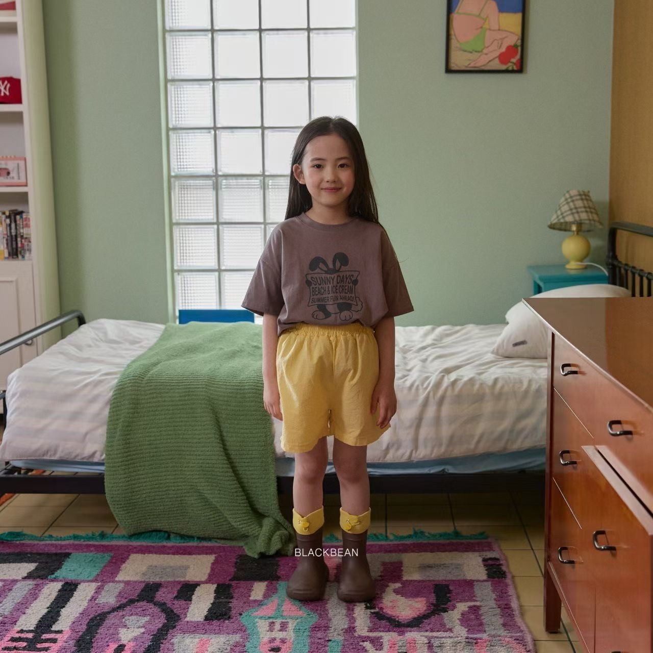 🇰🇷Blackbean&kids tee