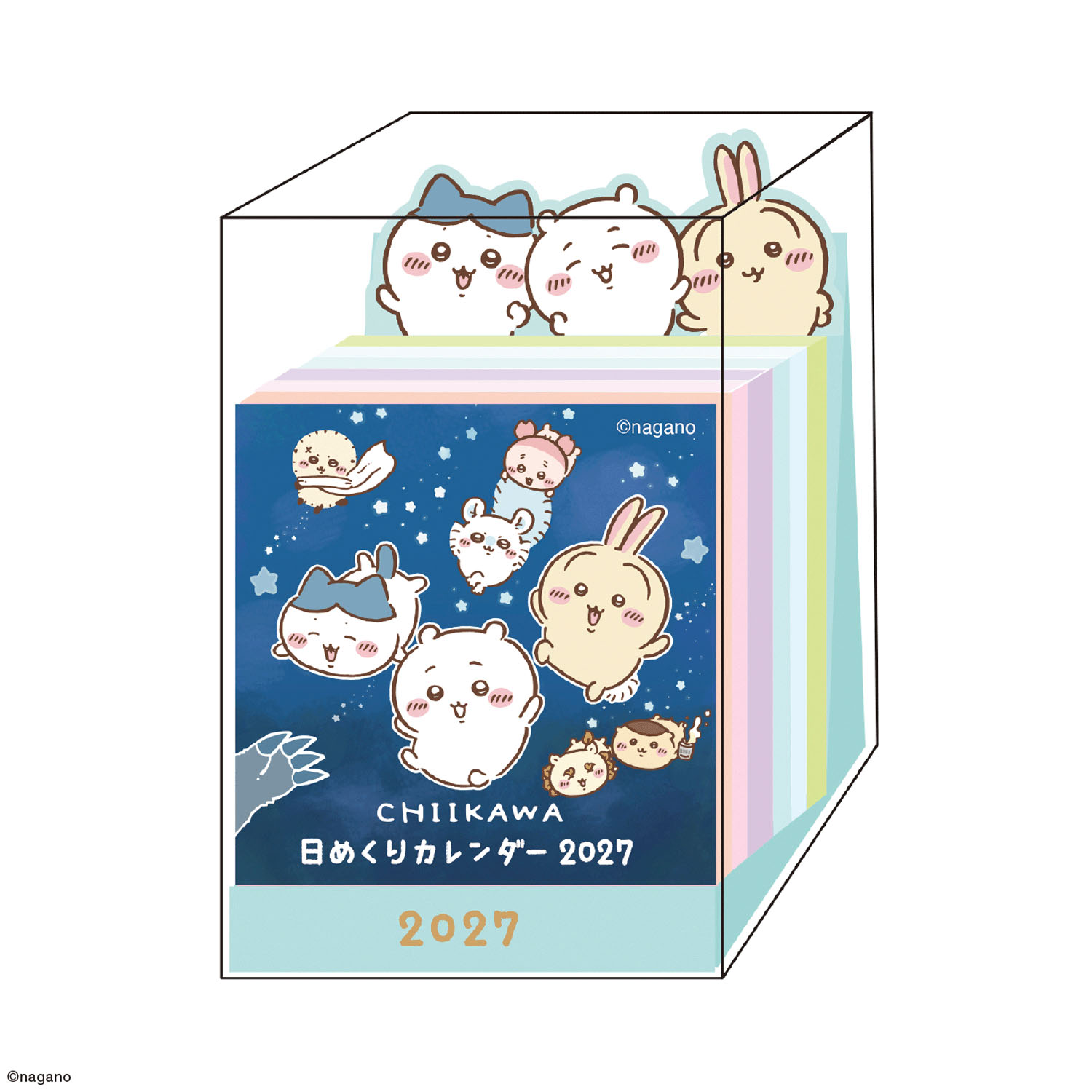 【預購商品】日本製 Chiikawa 千川迷你日曆 (2027年限定版) — 365頁天天不同插畫