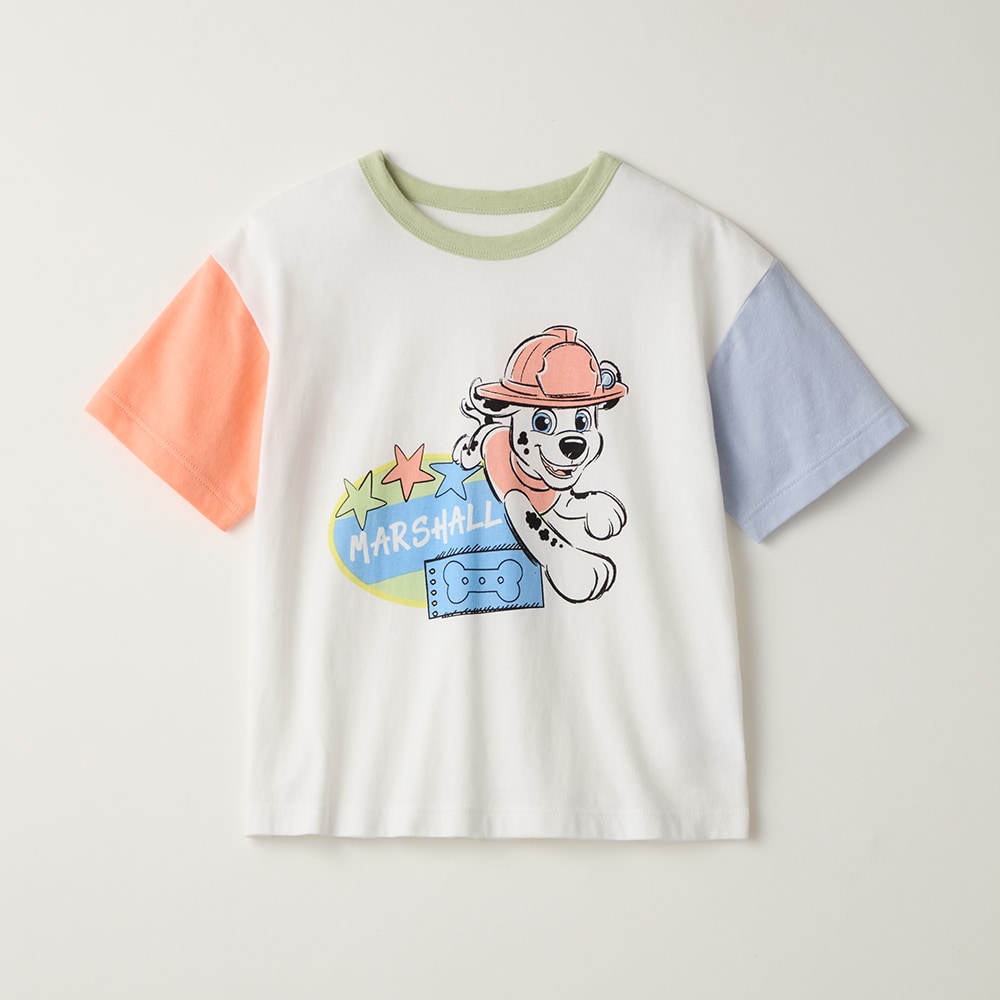 🆕【⭐訂購⭐】🇯🇵 日本直送 🌀#PawPatrol 拼色短袖 tee🌀 [PLCA-0131] [260415]