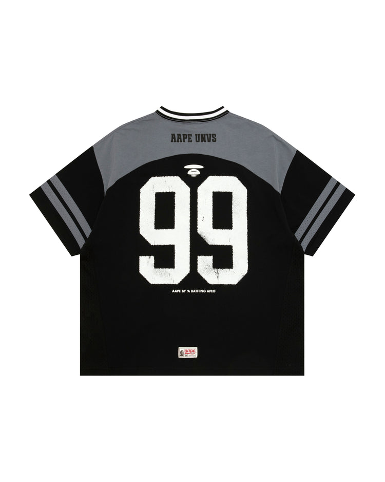 AAPEUNVS moonface V-neck tee (10005XR) 寬鬆版