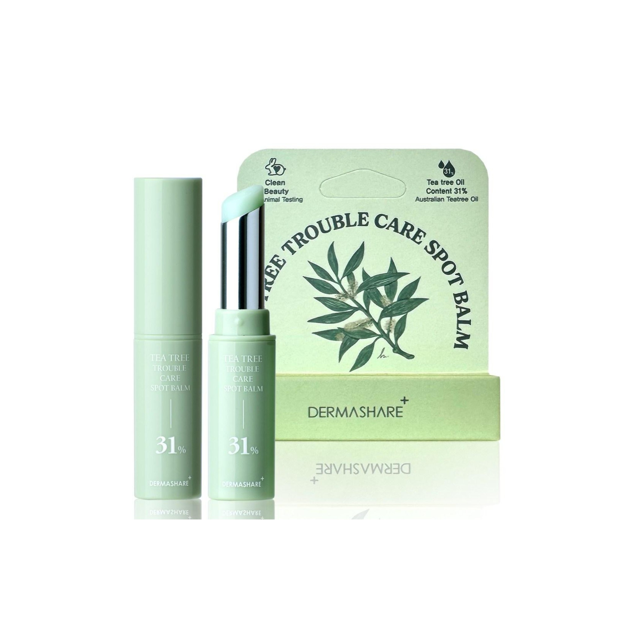 韓國 DERMASHARE 茶樹精油祛痘棒 3.5g