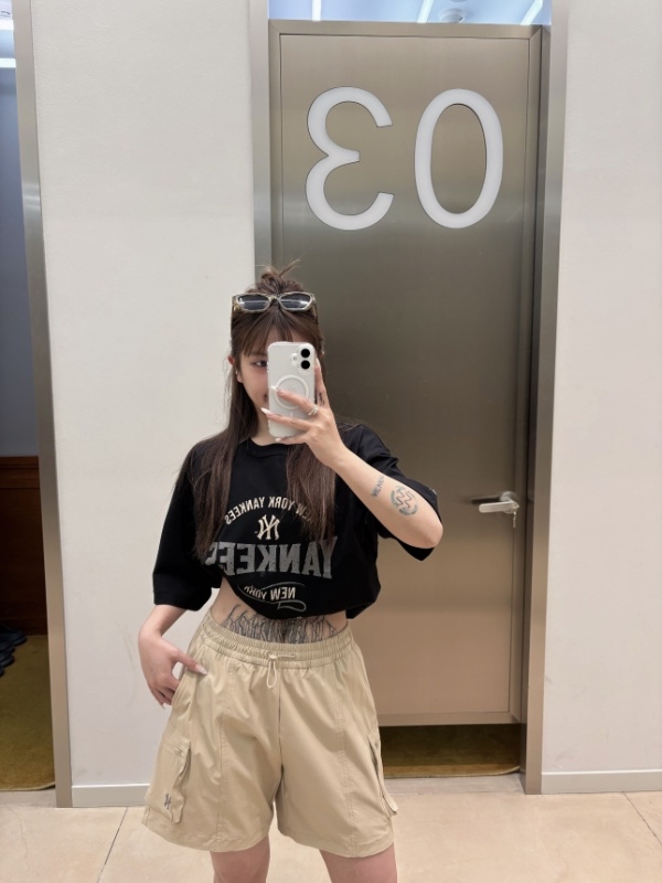 0715 （原版訂製 品質1:1打版 ）MLB 情侣短袖