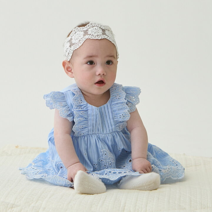 🇯🇵預訂 日本直送🇯🇵Petit Main四色蕾絲荷葉邊短袖包屁裙