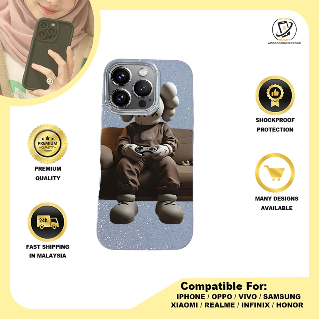 BLING CASE PHONE FOR IPHONE - DESIGN KAWS A