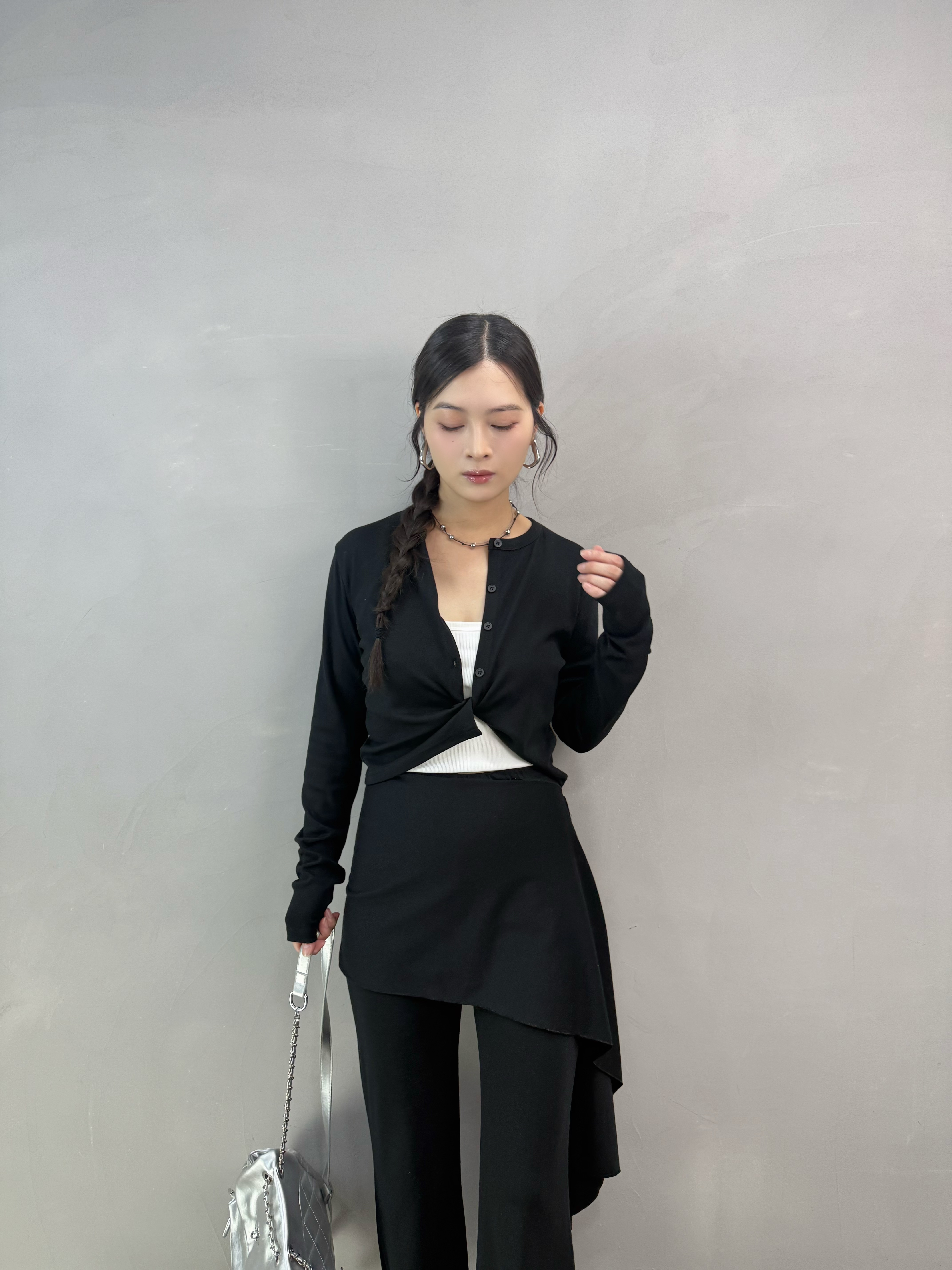 B07 外套+喇叭褲三件Set