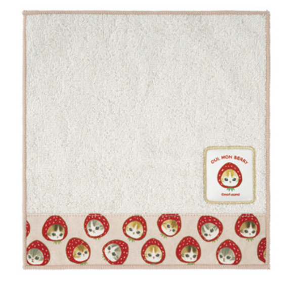 Mofusand 鯊魚貓 方巾｜預訂