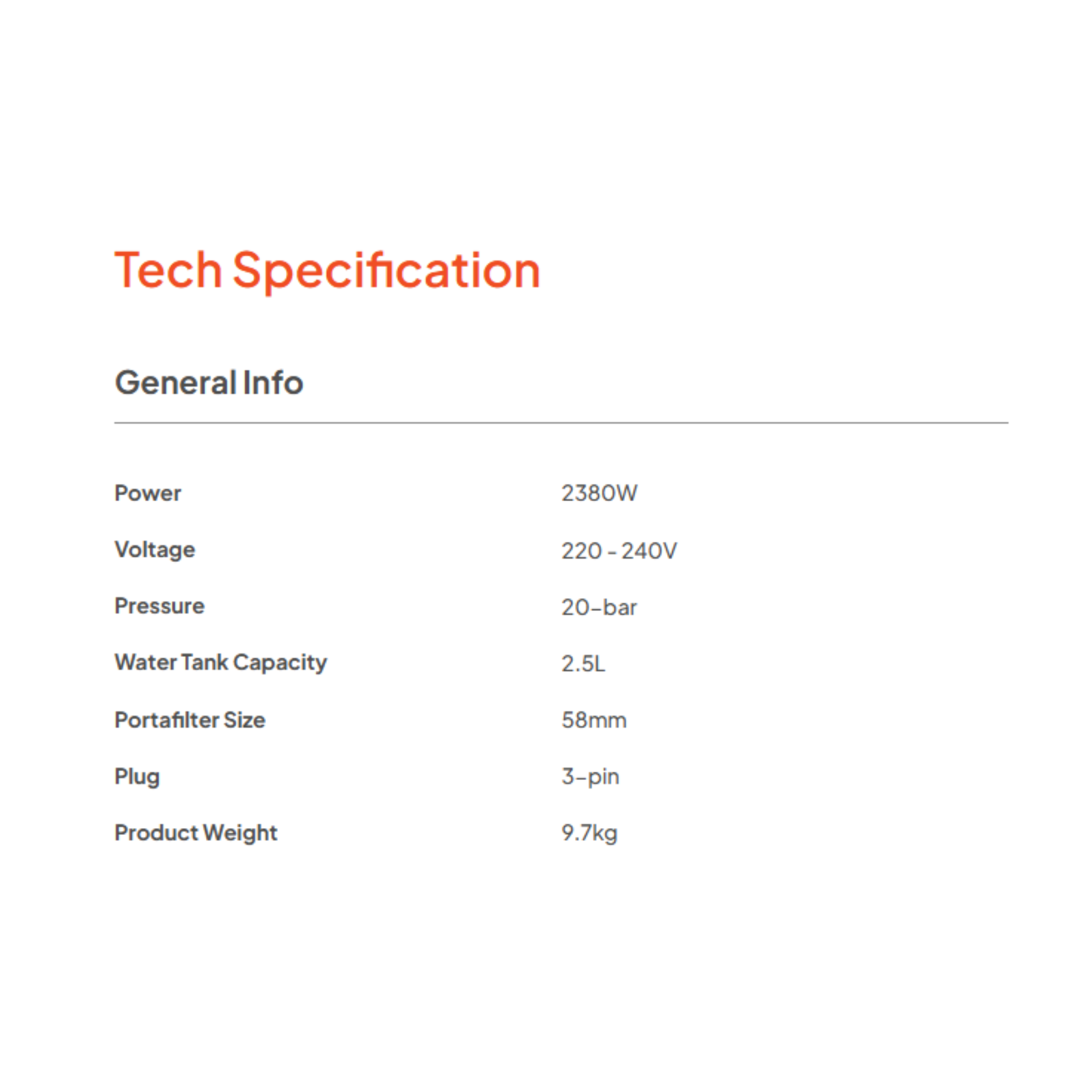 Russell Taylors 20-Bar Espresso Coffee Machine (EM5)