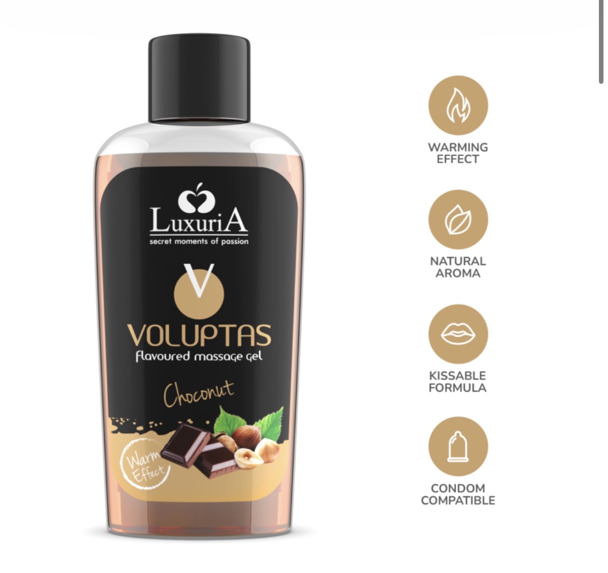 🆕意大利LuxuriA 調情可食用按摩凝膠 