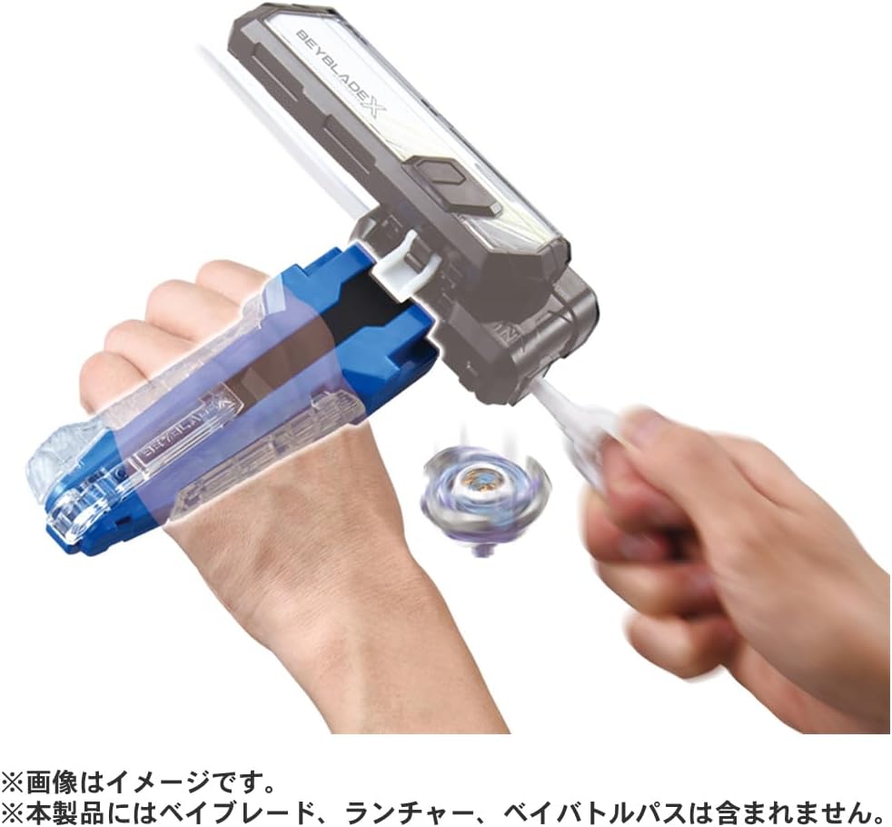 爆旋陀螺X BEYBLADE X BX-42 橡膠藍色手柄 (日版)