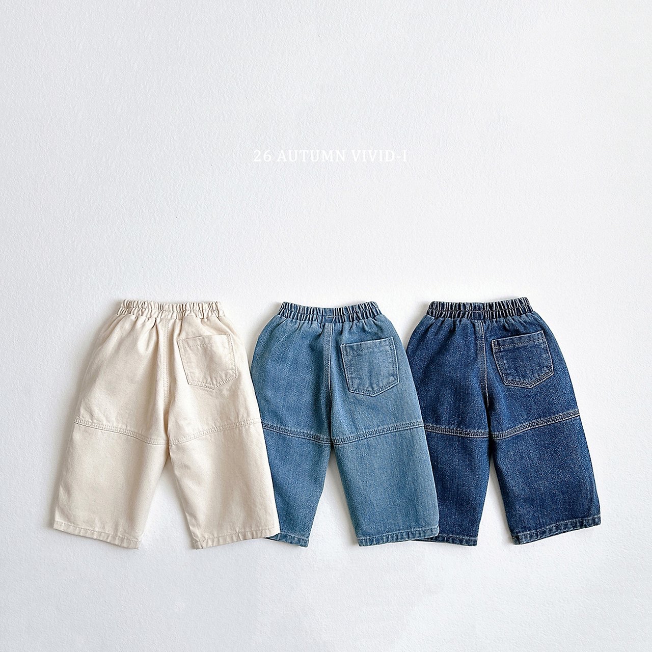 Vivid | Incision denim pants