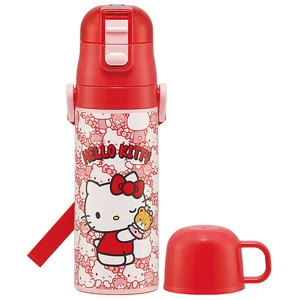 <🌟訂購🌟> Skater卡通不鏽鋼保溫保冷2ways水壺470ml