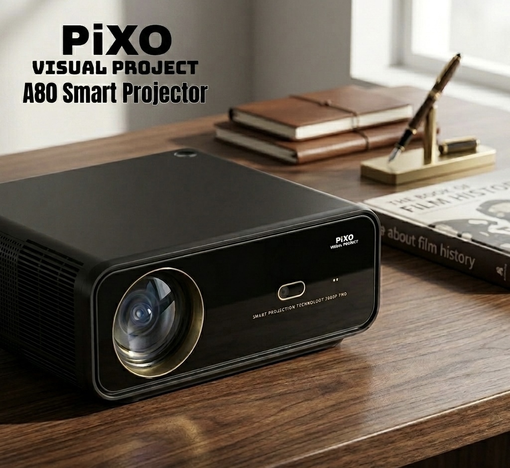 PiXO Visual Project Smart Projector A80 Pro 高亮度投影機