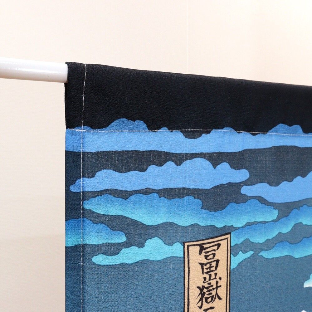 【現貨】🔥🔥【日本製《葛飾北齋》富嶽三十六景「赤富士」和風門簾】