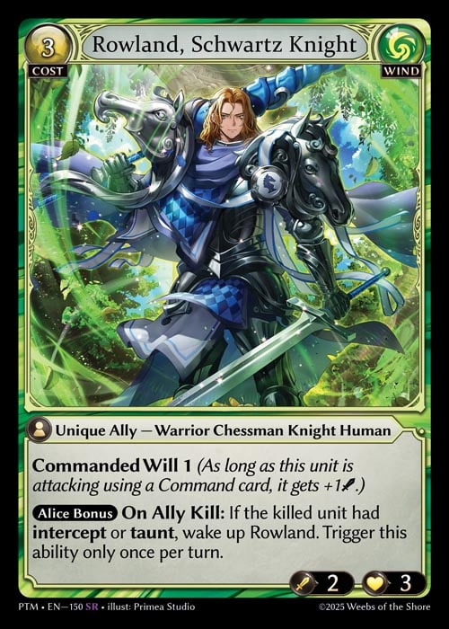 Rowland, Schwartz Knight / PTM-150 (SR)