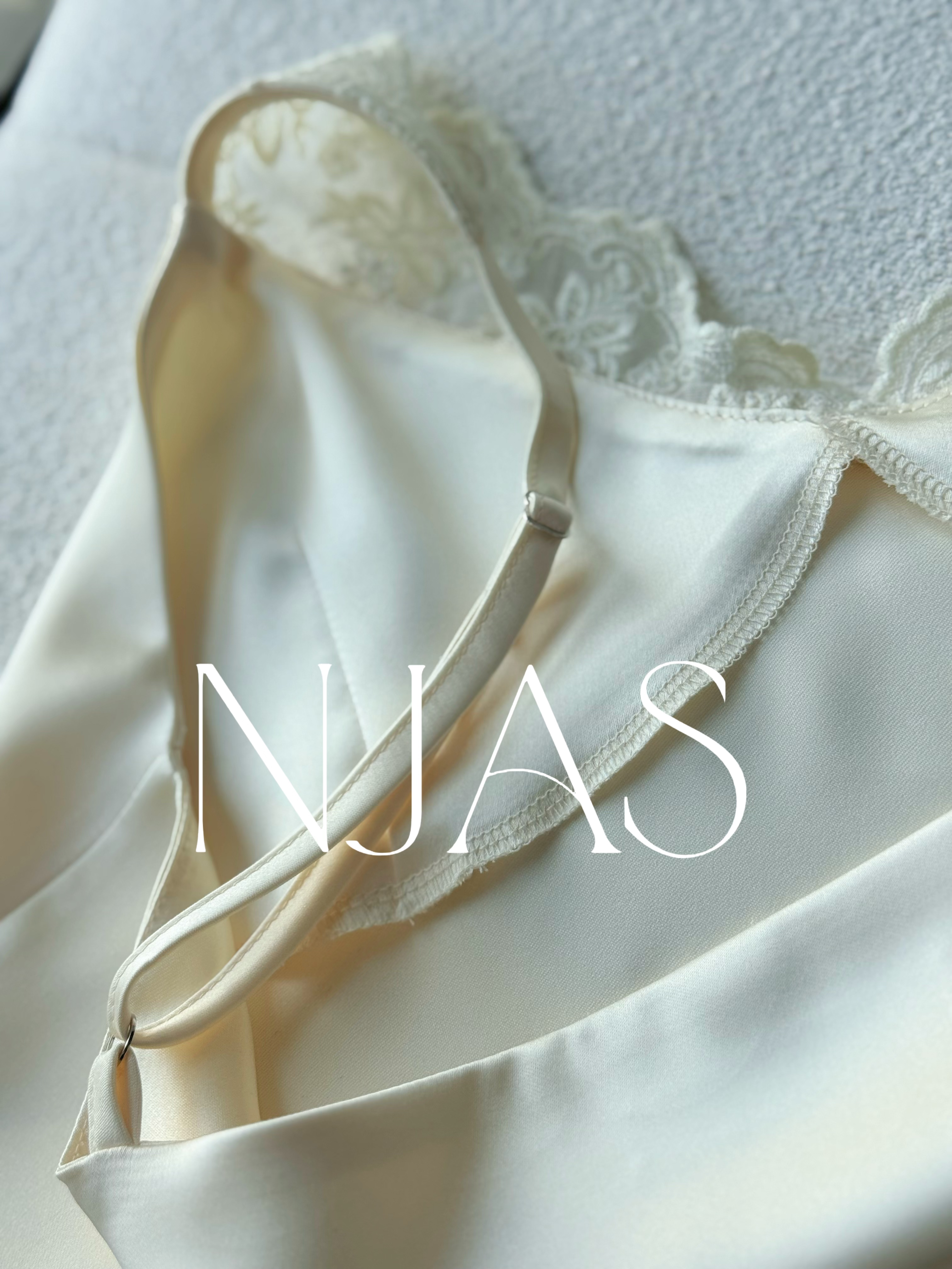 Elegant silky lace top