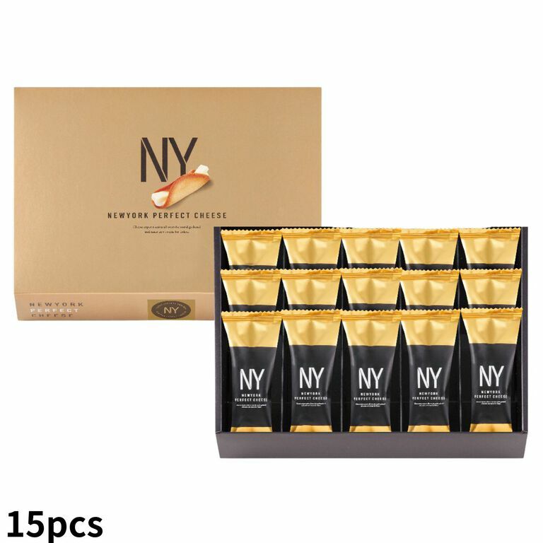 [訂購] [日本製] NEW YORK PERFECT CHEESE ｜ 5/8/12/15/18件入 ｜ 賞味期限：25-35日 {TF2107076}
