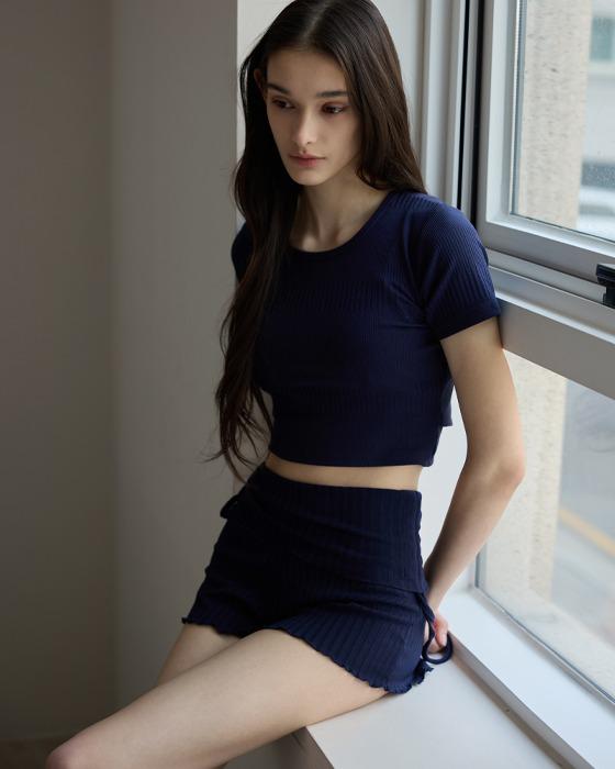 預購_DEVI-B0088 Viviana Shirring Shorts by Devi wear