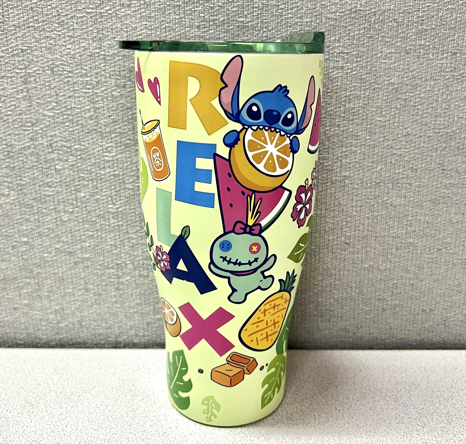 🇹🇼台灣限定 史迪仔 900ml 保冷保暖不鏽鋼特大容量雙飲杯